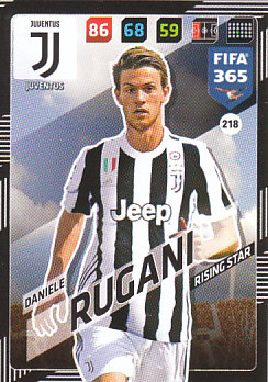 Daniele Rugani Juventus 2018 FIFA 365 Rising Star #218